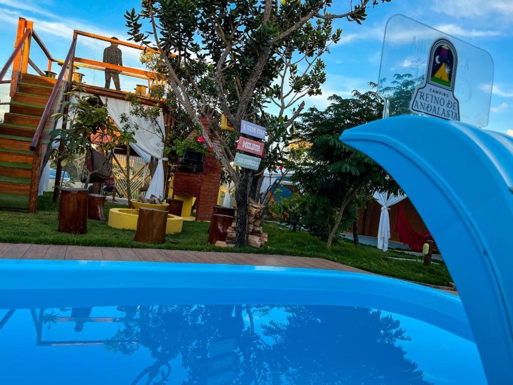 Camping Reino De Andalasia Алту-Параизу-ди-Гояс Экстерьер фото
